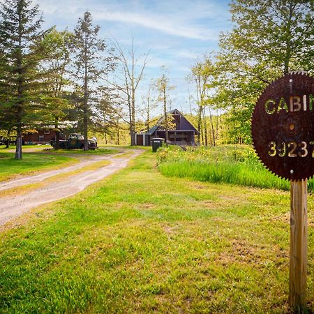 Cozy Cabin With Hottub At Cloverdale Cabins Хинкли Экстерьер фото